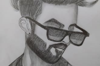 provide sketching of all types including character, scenery