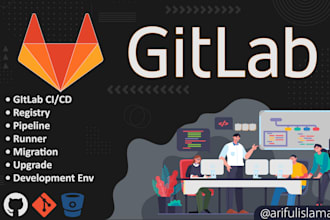 do gitlab server administration and cicd works