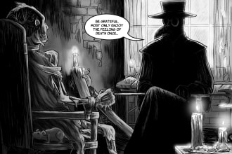 draw a comic page for you