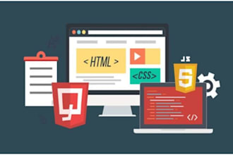 develop your web frontend html css bootstrap