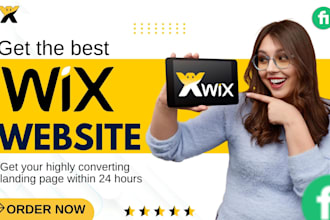 build wix website design and redesign wix website redesign wix development