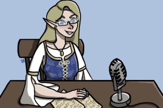 record video game and cartoon voices