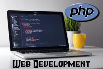 create a web app with php, mysql, javascript and others