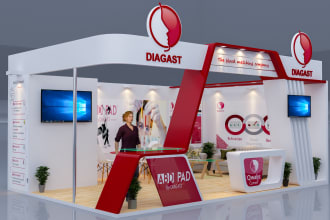 design modern exhibition stalls stall,stand,both,kiosk,float