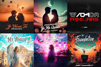 design single and album cover art design