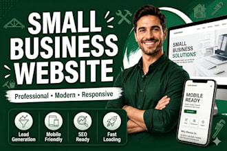 build a professional website for your small business
