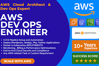 your AWS cloud architect and devops expert