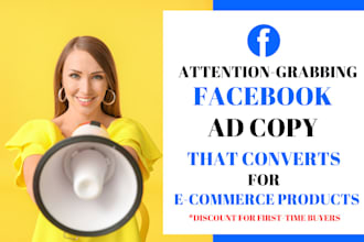 create converting facebook ad copy for your products