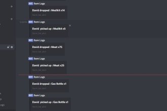 create fivem server logs in discord