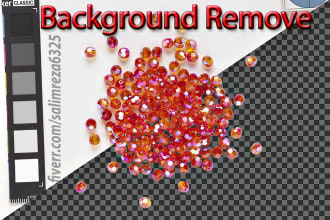 remove background by clipping path, resizing, cropping