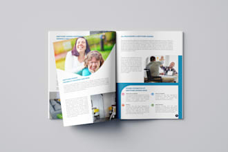 design booklet, instruction manual, user guide for product