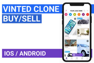 develop for you an vinted clone