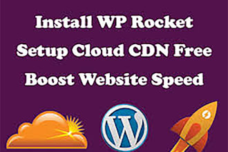 setup cloudflare CDN install free ssl to secure website