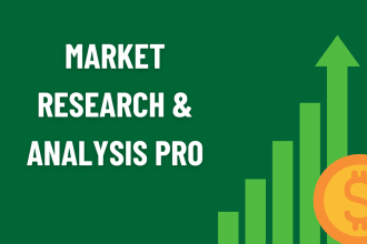 do market research and competitor analysis