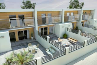 make a design with containers