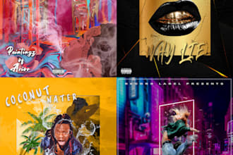 create album single cover design