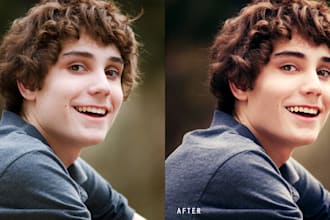 high end portrait retouching in photoshop