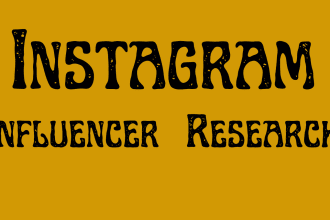find best instagram influencer for your niche