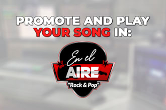 promote and play your rock or pop song