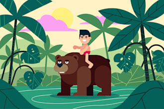 draw fun children book illustrations