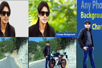 photo background removal, transparent, white or erase quick