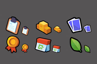 design and illustrate game icon for your game