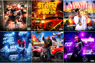 design mixtape cover and album cover art design