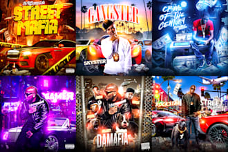 design mixtape cover and single cover art design
