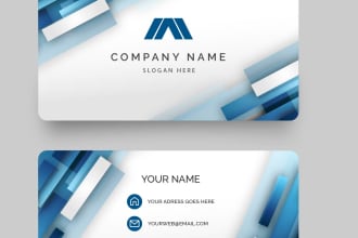 design unique professional business card