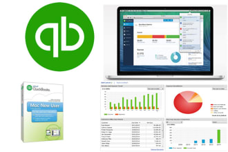 do accounting book keeping for your business with quick book