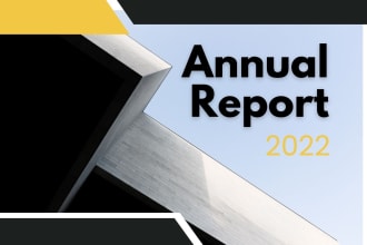 design company profile, annual report, brochure and booklet