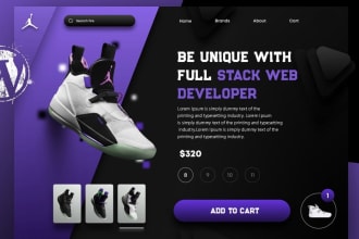 design, redesign and clone wordpress website or landing page