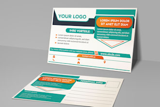 design outstanding postcards professionally