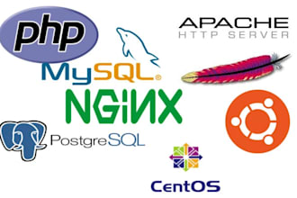 resolve your linux server issue, web, monitoring, database