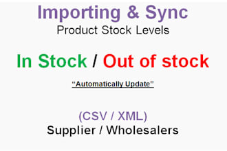 syncing stock levels supplier and wholesalers