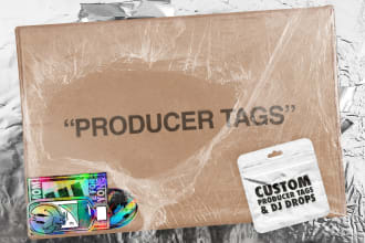 create your own producer tag or dj drop