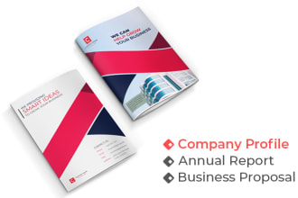 design company profile or business proposal