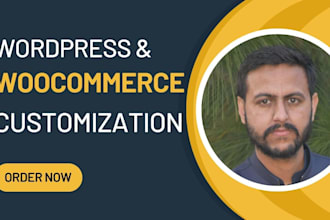 do any wordpress and woocommerce customization