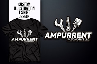 design a creative t shirt or typography tshirt design merch by amazon