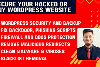 make your insecure website fully secure and remove malware and viruses