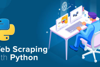 do automation with python, web scraping and bash scripting