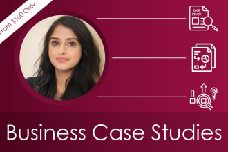sort out business case studies for you