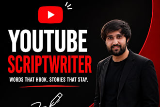write catchy youtube scripts for you