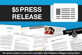 write a PROFESSIONAL Press Release of 400 Words