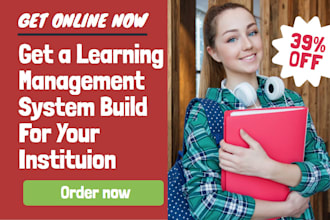 build an online learning management system for schools