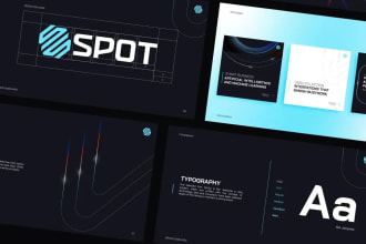 create a logo design and brand guidelines