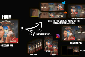 make a cool social network pack for your song release