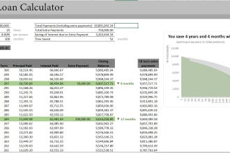 create a custom professional excel with formulas and graphs
