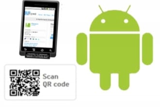 make your websites or blogs into ANDROID apps, submit it to android market/ google play store and give you qr code