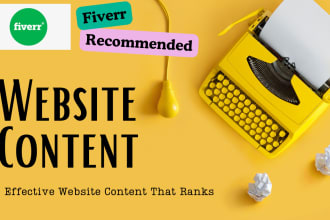 write impeccable SEO website content